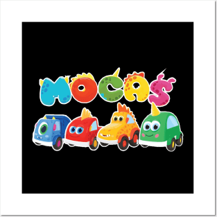 Little Monster Cars mocas Posters and Art